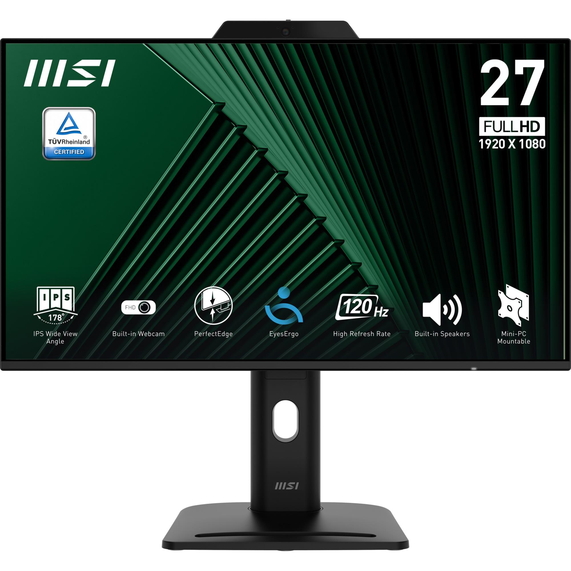 ad427534-834e-48da-833a-6045c22e8831 MSI PRO MP272PMG 27" LED-monitor FHD lame 120Hz must - Pilt 1