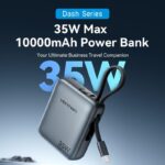 Vention 10000mAh 35W - power bank with USB-C cable - Pilt 3