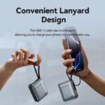 Vention 10000mAh 35W - power bank with USB-C cable - Pilt 2