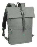 Rivacase Seljakott 5567 GREY, 15L, 15.6", 430x280x135mm, linna, rPET, veekindel, tõmblukk - Pilt 6