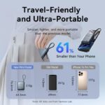 Vention 10000mAh 35W - power bank with USB-C cable - Pilt 5